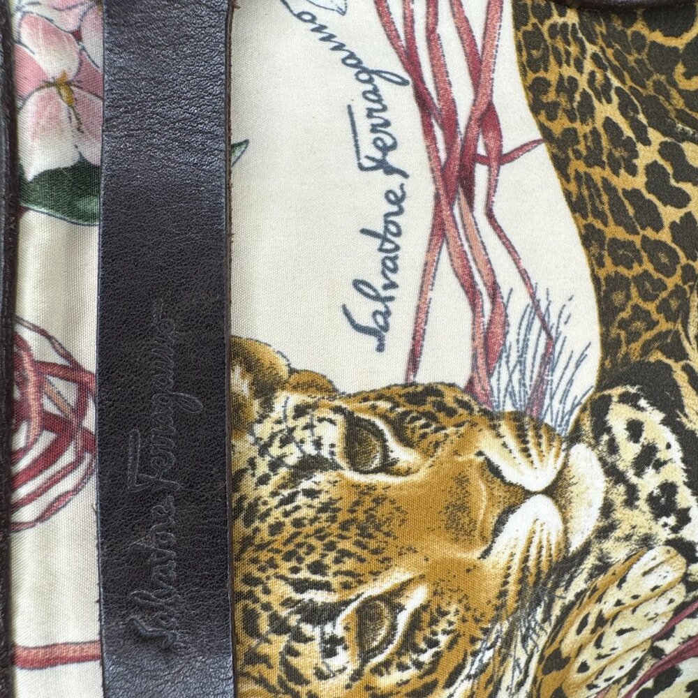 Salvatore Ferragamo Leopard Jungle Shoulder Bag - Picture 4 of 12